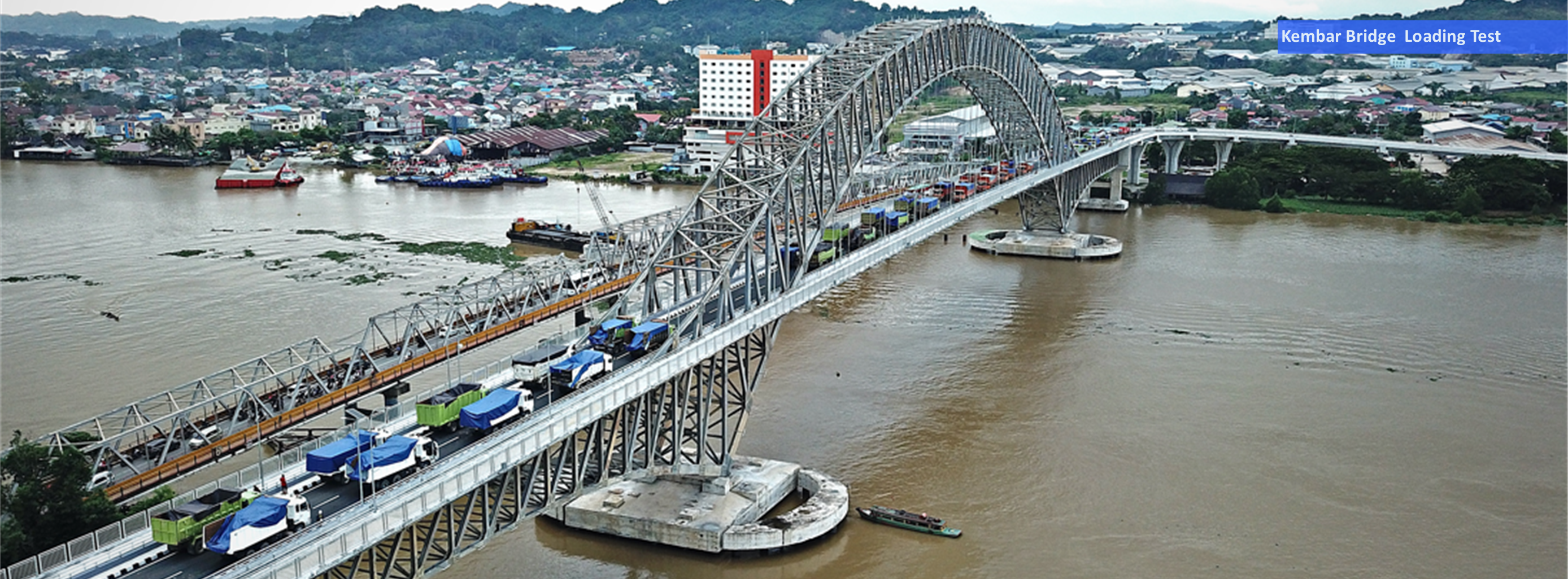Arch Bridge Loading Test Gallery
